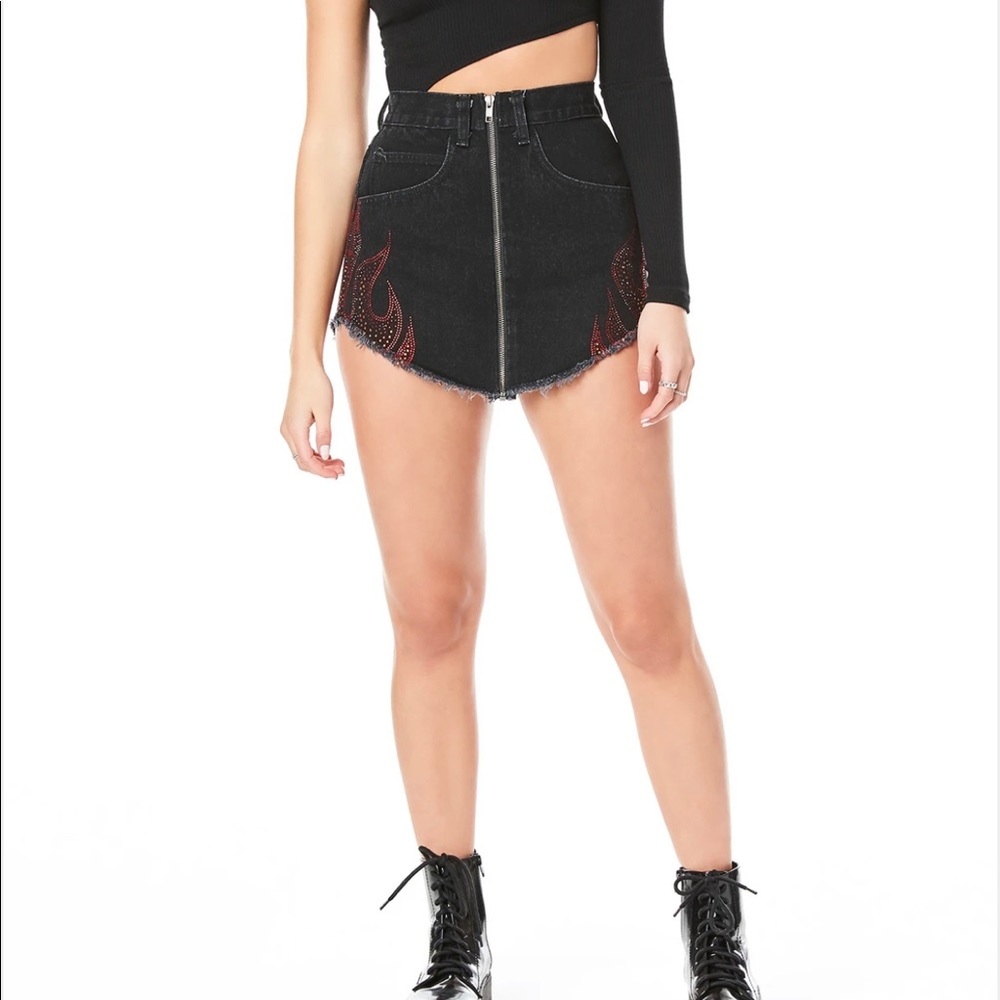 LF flame skirt